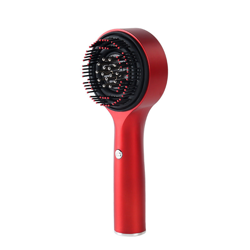 Electric Scalp Massager Comb with Red Light Therapy