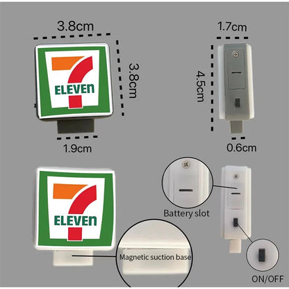 Tokyo Neon Fridge Lights – Collectible LED Magnet Series