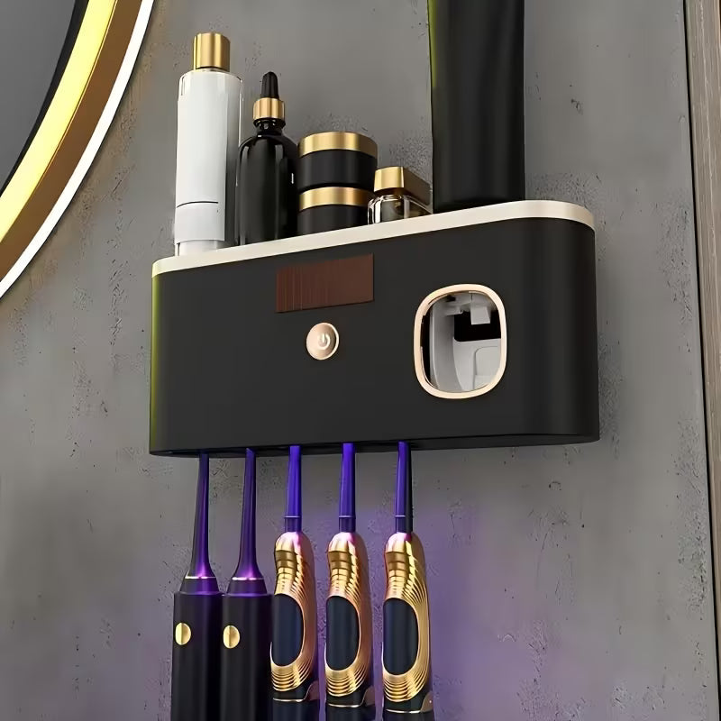 Smart UV Toothbrush Station