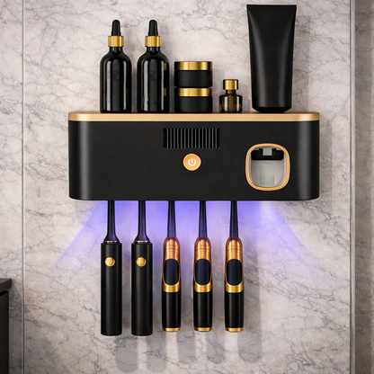 Smart UV Toothbrush Station